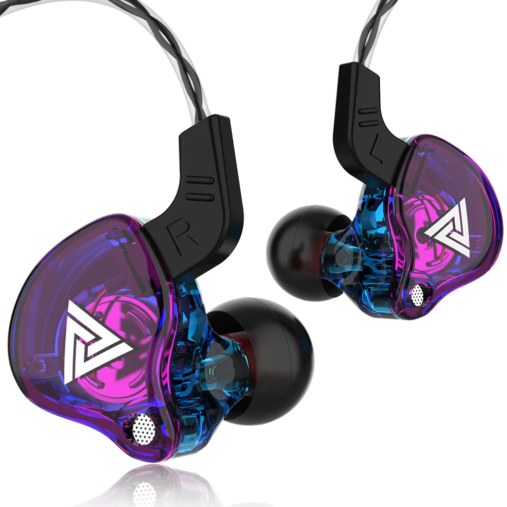 Auriculares intraaurales originales Qkz Ak6 con 6 transductores dinámicos y micrófono, estéreo, deportivos, subwoofer de alta fidelidad y monitor Vayotoy.