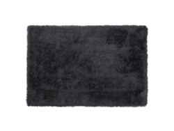 Alfombra BELIANI Cide de Poliéster Negro 140x200