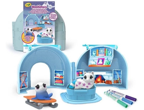 MuÁÂÁÂÁÂÁ±eca CRAYOLA Washimals Polar Casita Iglu (Edad MÁÂÁÂÁÂÁ nima: 3 AÁÂÁÂÁÂÁ±os)