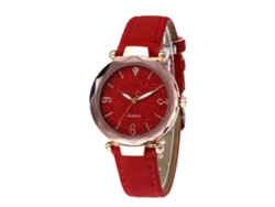 Reloj De Pulsera Analógico De Cuarzo Redondo, Estilo Casual De Lujo Para Parejas De Negocios.