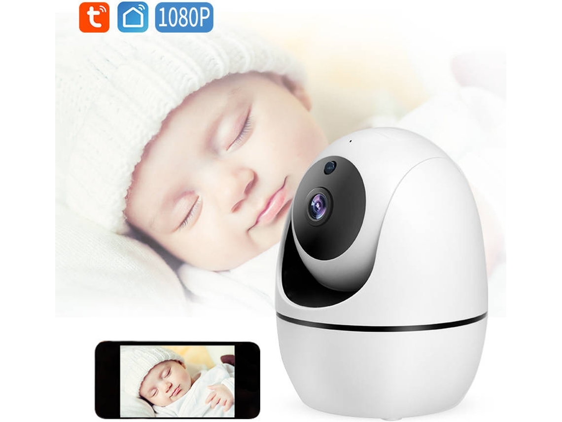 Vigilabebés CUICH 360° Wifi 1080P Blanco