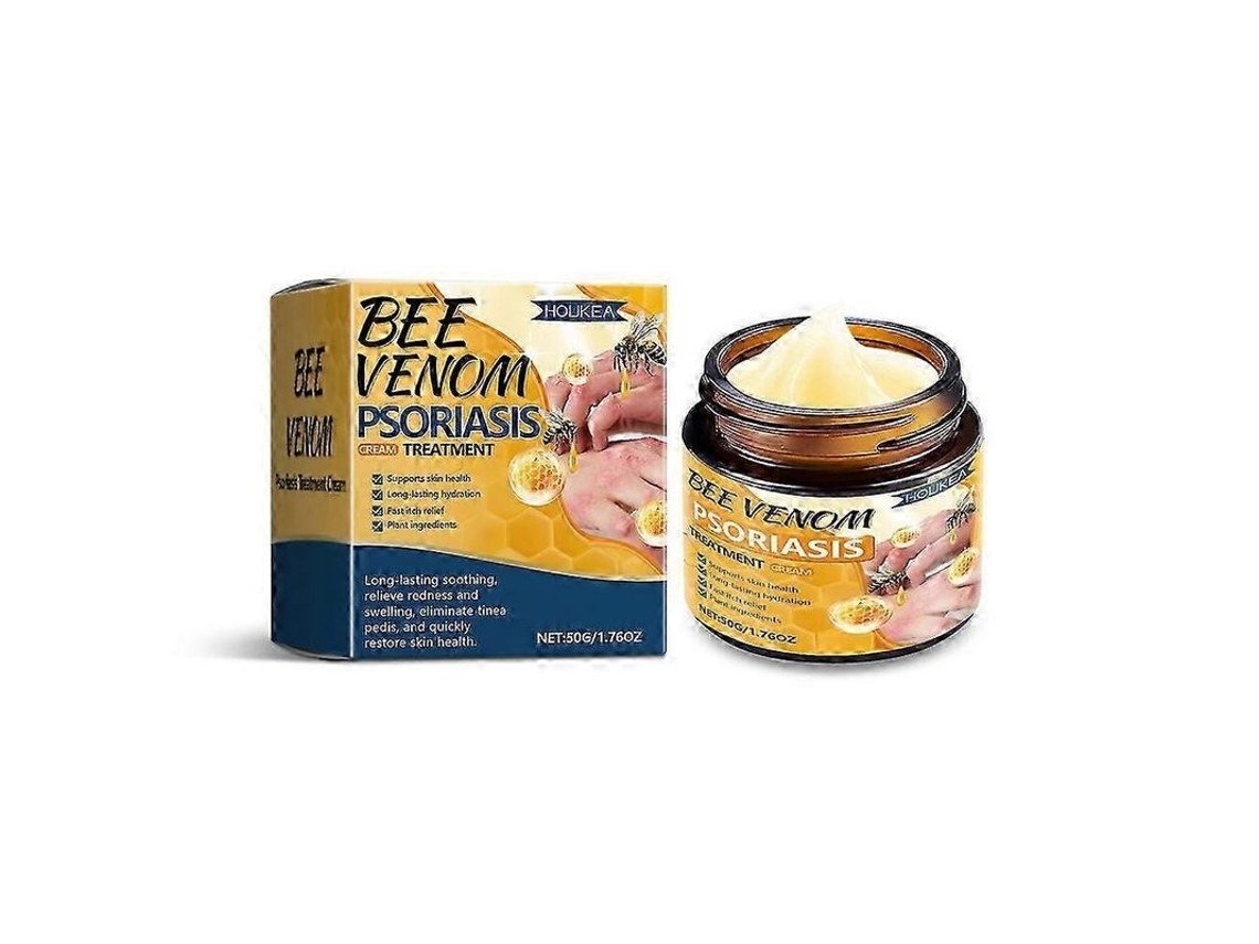 Crema De Veneno De Abeja Para La Psoriasis, Hidratante Y Antiprurito, Alivia El Picor Y Reduce La Recurrencia.