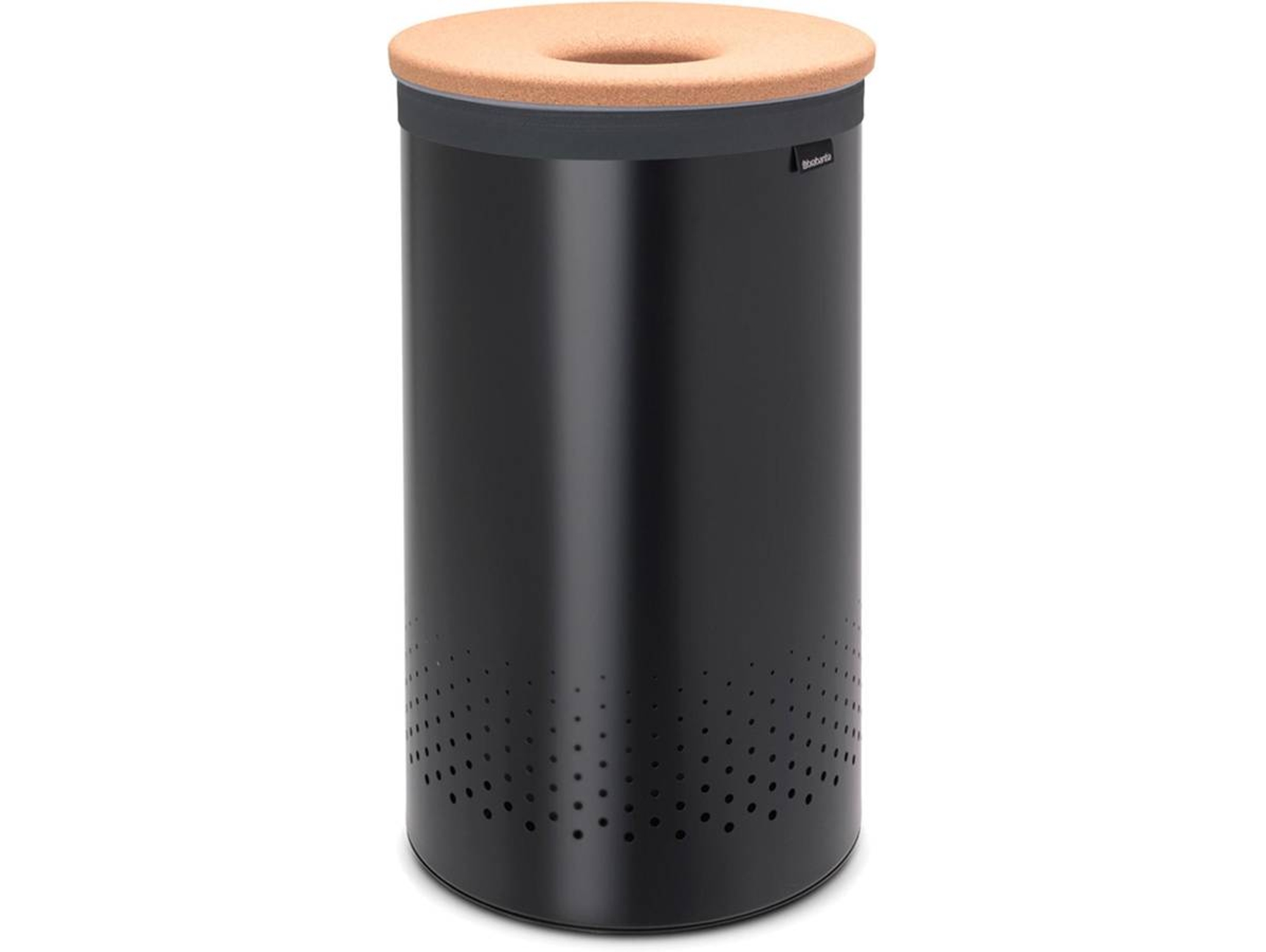 Cesta de Ropa BRABANTIA 120022  (Negro - 3,85 kg - 39,6 x 39,6 x 67 cm - Garantía: 10 Años)