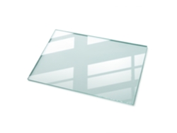 Tablero de mesa de cristal templado rectangular transparente Espelharte (120x80 cm)