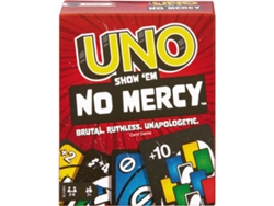 Juego de cartas de Cartas UNO No Mercy (Edad Mínima Recomendada:7 Años)