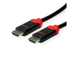 Cable ROLINE (HDMI - 5m - Negro)