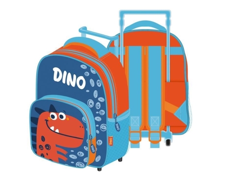 Mochila Rodas Dinossauros (24x36x12cm)
