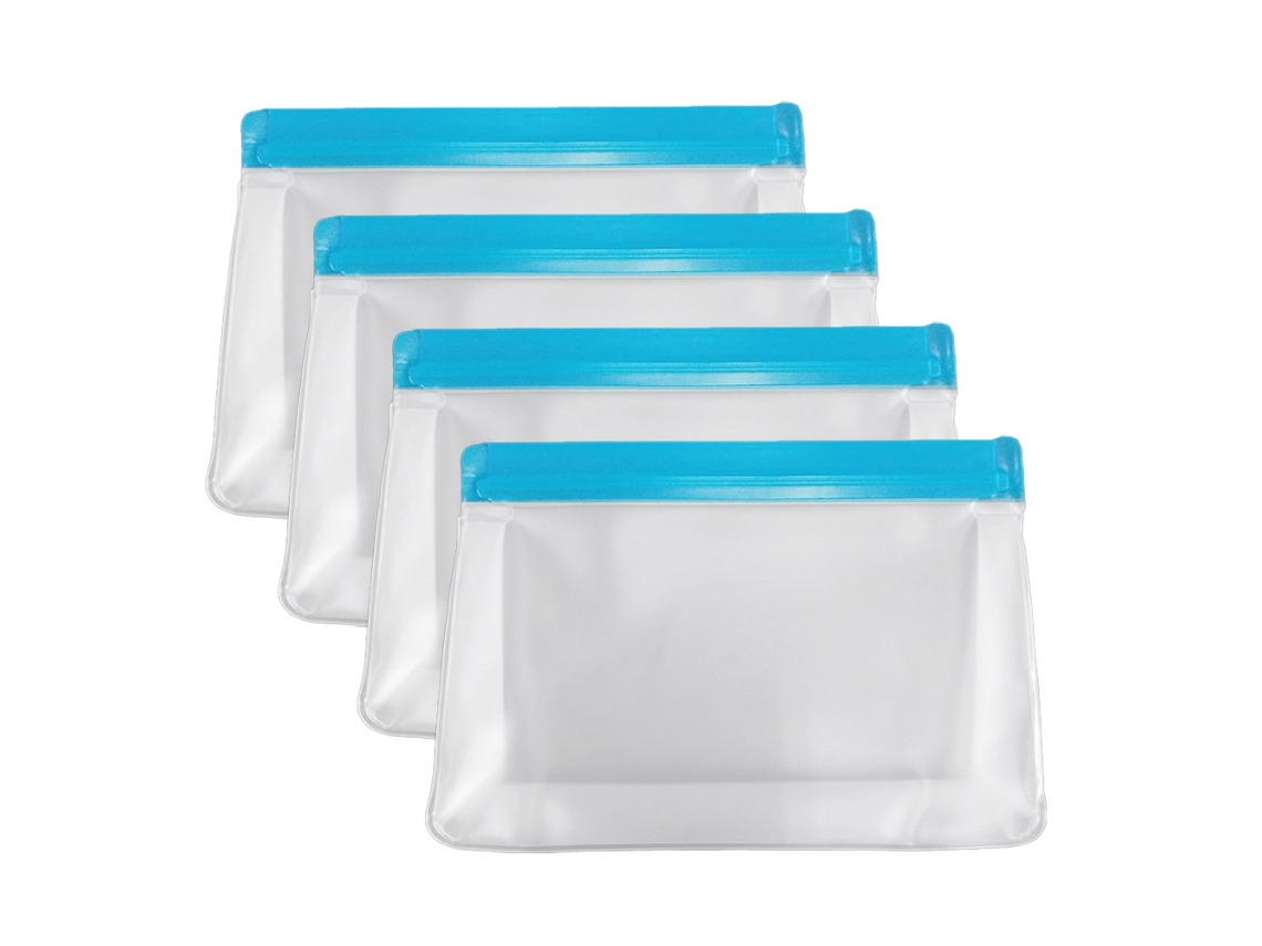 Bolsa reutilizable a prueba de fugas para sándwiches, refrigerios y alimentos NEVEANCE