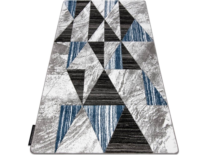 Alfombra DYWANY LUSZCZOW Alter Nano (Azul - 160 x 220 cm - Polipropileno)