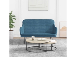 Lovely Home Banco 110X76X80 Cm Terciopelo Azul