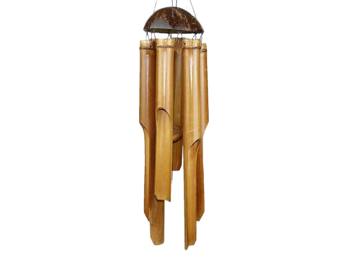 Campana De Viento Ecológica De Bambú*