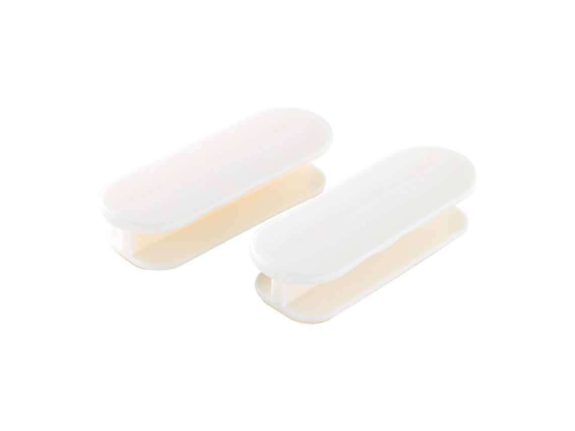 Dos manijas blancas para puertas de balcón ZYBLSSBB