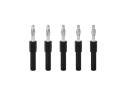 5 Adaptadores De Enchufe Banana De 4 Mm A 2 Mm De Latón Pa, Buena Conductividad, Fuerte Conectividad.
