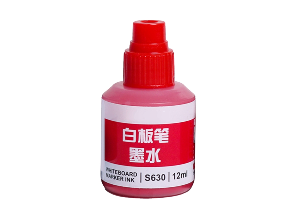 Recambio De Tinta Para Bolígrafo De Pizarra Blanca De 12 Ml, Duradero Y A Prueba De Fugas, Para El Hogar/escuela - Rojo