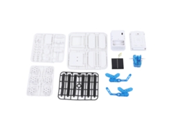 Kit De Montagem Diy Carro Espacial Solar Com Tração Em Quatro Pneus Brinquedo Educacional Científico