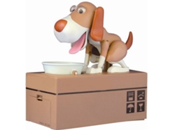 Adorno de perro cerdito Lindo Niños Ahorran Dinero