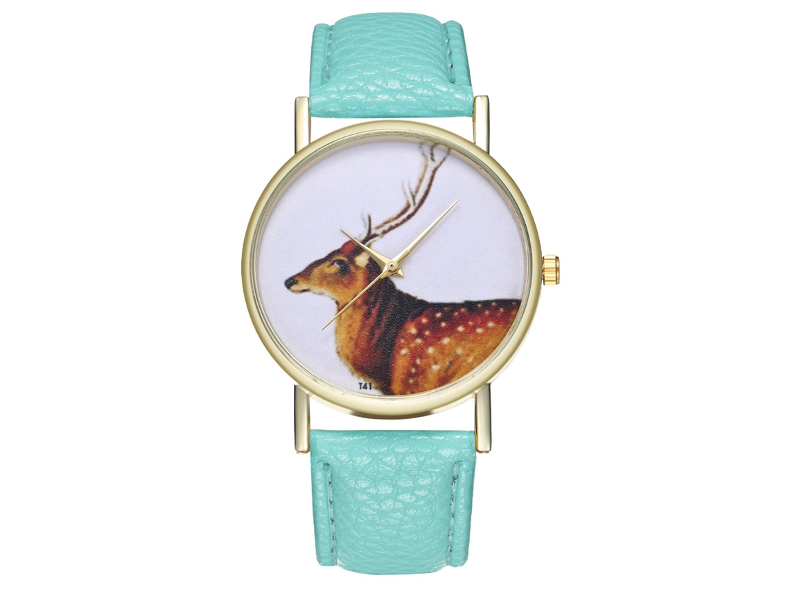 Reloj De Moda Unisex Para Hombre Y Mujer, Cuarzo, Correa De Silicona Verde.