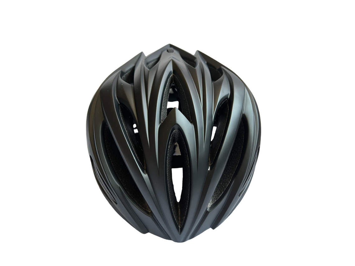 Casco De Bicicleta Ajustable Para Adultos De 52 A 61 Cm, Ligero Y Cómodo Para Ciclismo De Carretera Y Monopatín - Negro