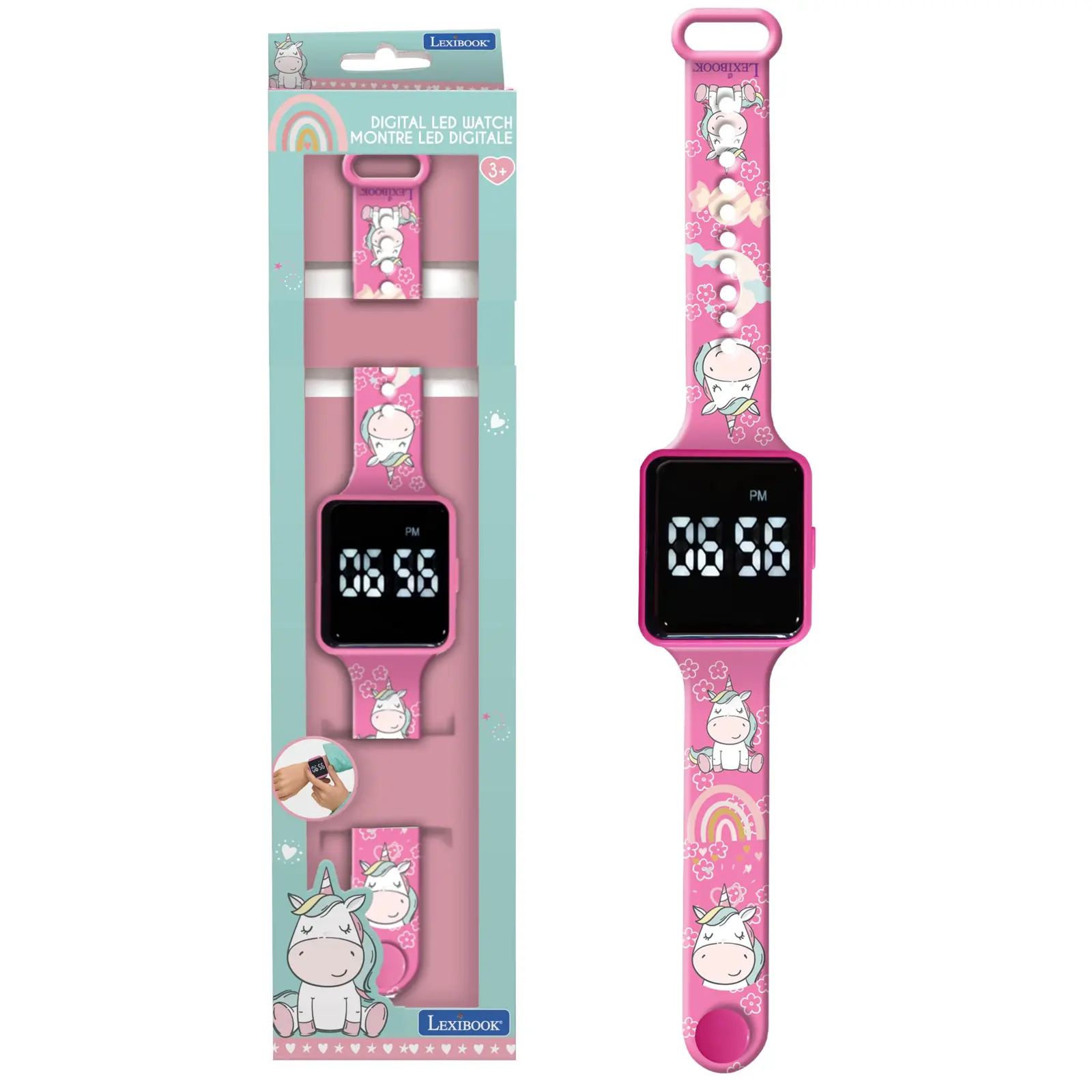 Einhorn Led Digitaluhr