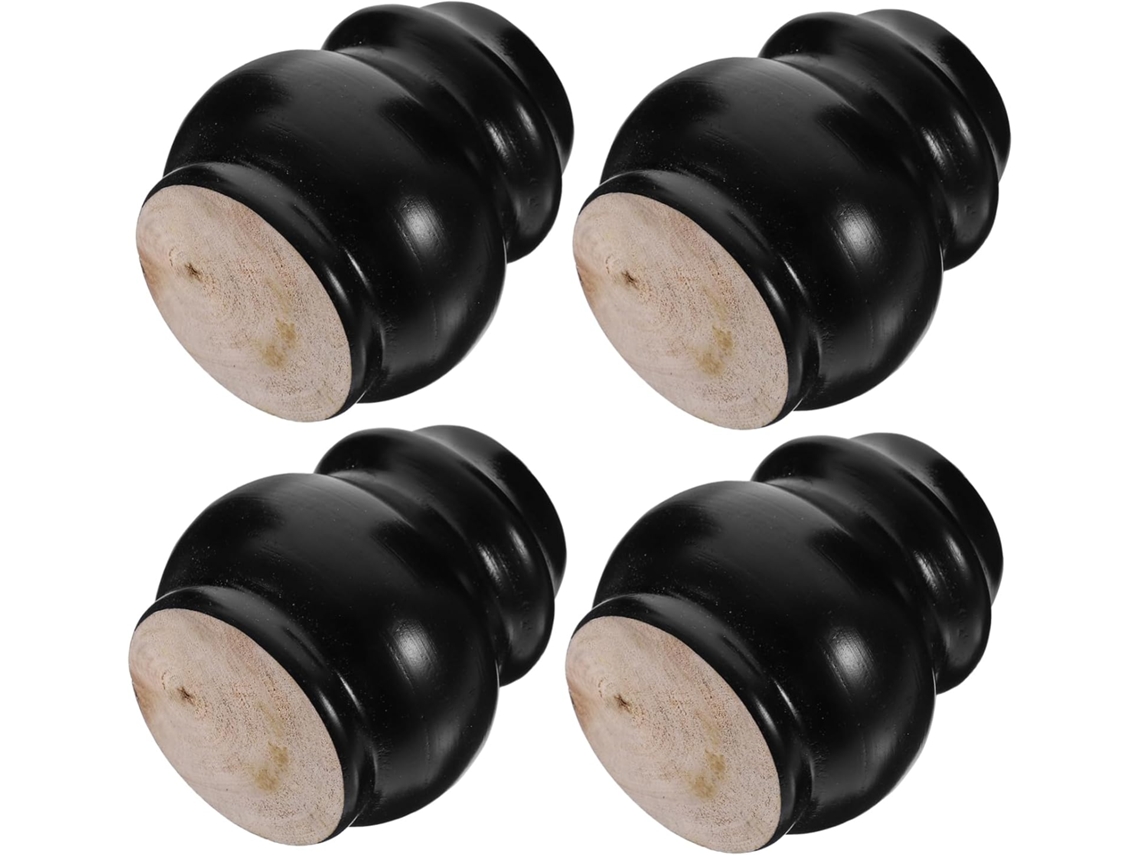 Patas De Repuesto Macizas De 4 Piezas Para Muebles De Mesa Y Accesorios