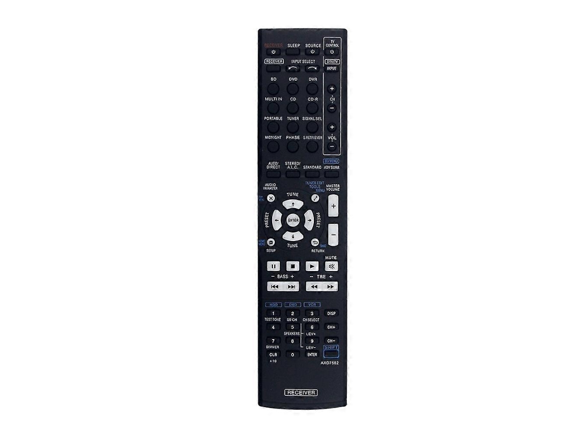 Replace Remote Control Axd7582 For Pioneer Av Receiver Vsx-519v Sx-319v Vsx-519v-k Sx-319v-k Vsx-51