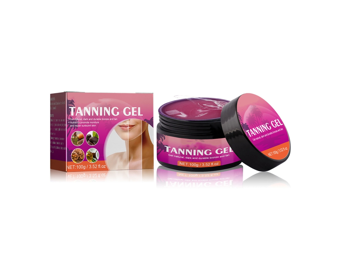 Gel Acelerador de Bronceado Hidratante con Aroma a Sandía para Camas de Bronceado
