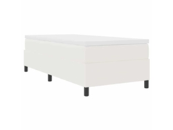 Maison Exclusive - Cama Tipo Box Spring Crema Y 100 X 200 Cm Tela De Pana