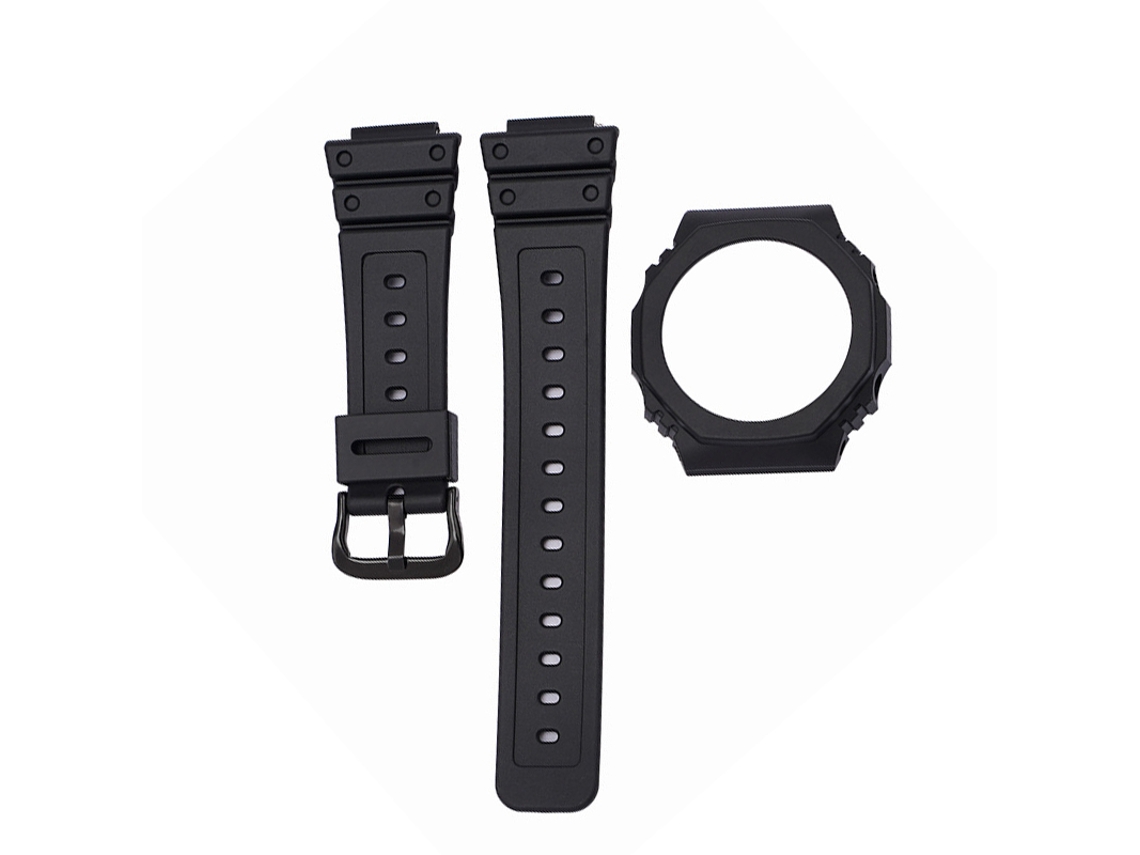 Correa De Tpu Para Casio Ga-2100/2110 - Negra