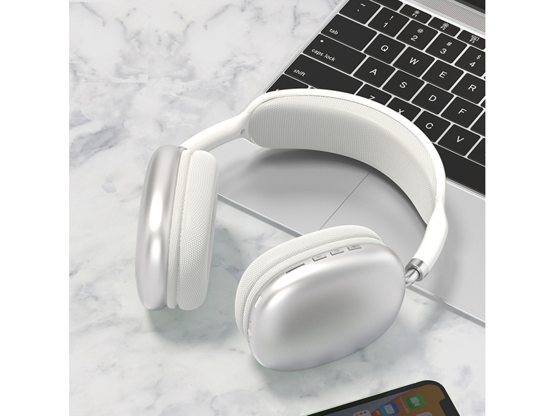 Auscultadores Sem Fio Bluetooth Auscultadores De Redução De Ruído Físico Auscultadores Estéreo Para Teleauriculares Pc Gaming Earpiece Na Cabeça Gift
