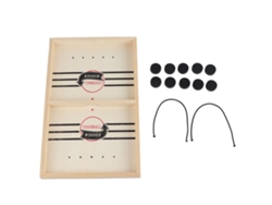 Juego De Mesa De Madera Con Lanza Para Adultos Y Niños, Ideal Para Fiestas Familiares, Con 10 Fichas.