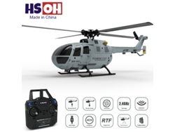 Helicóptero Rc C186 B105 2.4g, 4 Canales, 6 Ejes Con Giroscopio Electrónico, Estabilización, Naranja. Aeuzwr
