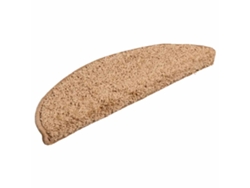 Felpudos Para Escaleras (30 Uds, 56 X 17 X 3 Cm, Beige, Semicirculares)