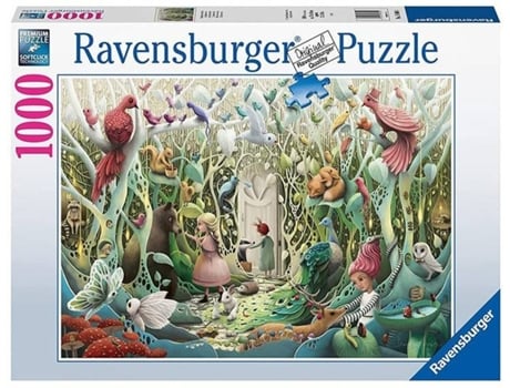 Puzzle RAVENSBURGUER El Jardín Secreto (Edad Mínima: 12 Años - 1000 Piezas)