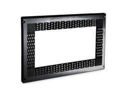Marco Mueble Microondas 600X400 Negro HERRAJES ALK