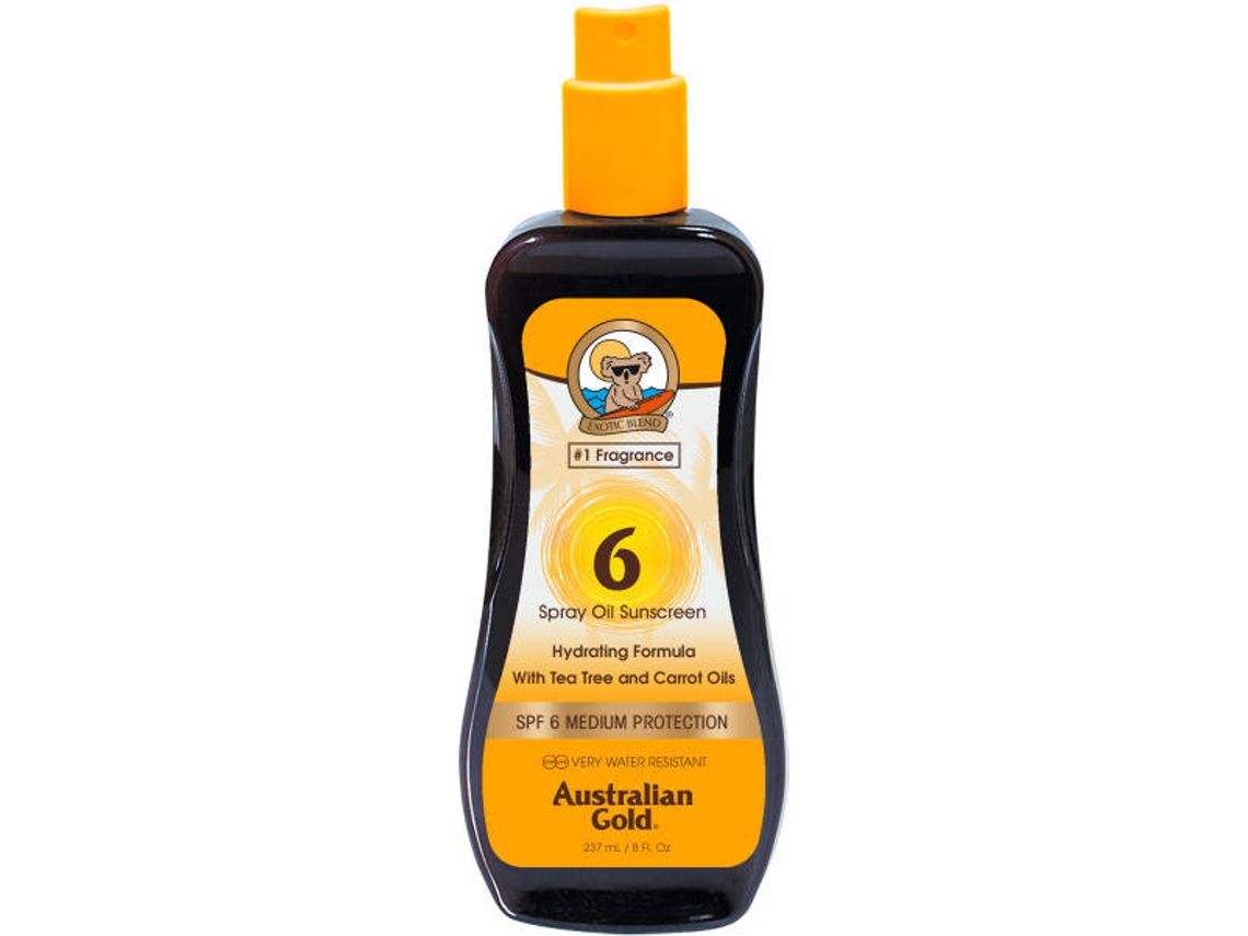 Aceite Solar AUSTRALIAN GOLD Spray Gel SPF 6 (237 ml)