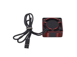 Ventilador De Refrigeración Para Motor Esc De 25 Mm Y 19000 Rpm Para Coches Rc Universales Axial Rojo
