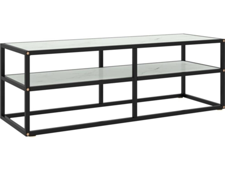Mueble para la televisión VIDAXL Negro Cristal (120x40x40 cm)