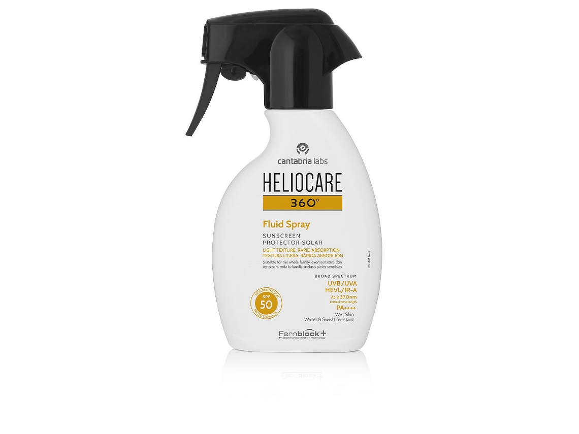 Protector Solar HELIOCARE 360 Fluid Spray SPF50 (250 ml)