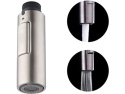 Boquilla Universal Extraíble Para Grifo De Cocina Con 2 Funciones, Acero Inoxidable 304, G1/2 Pulida.