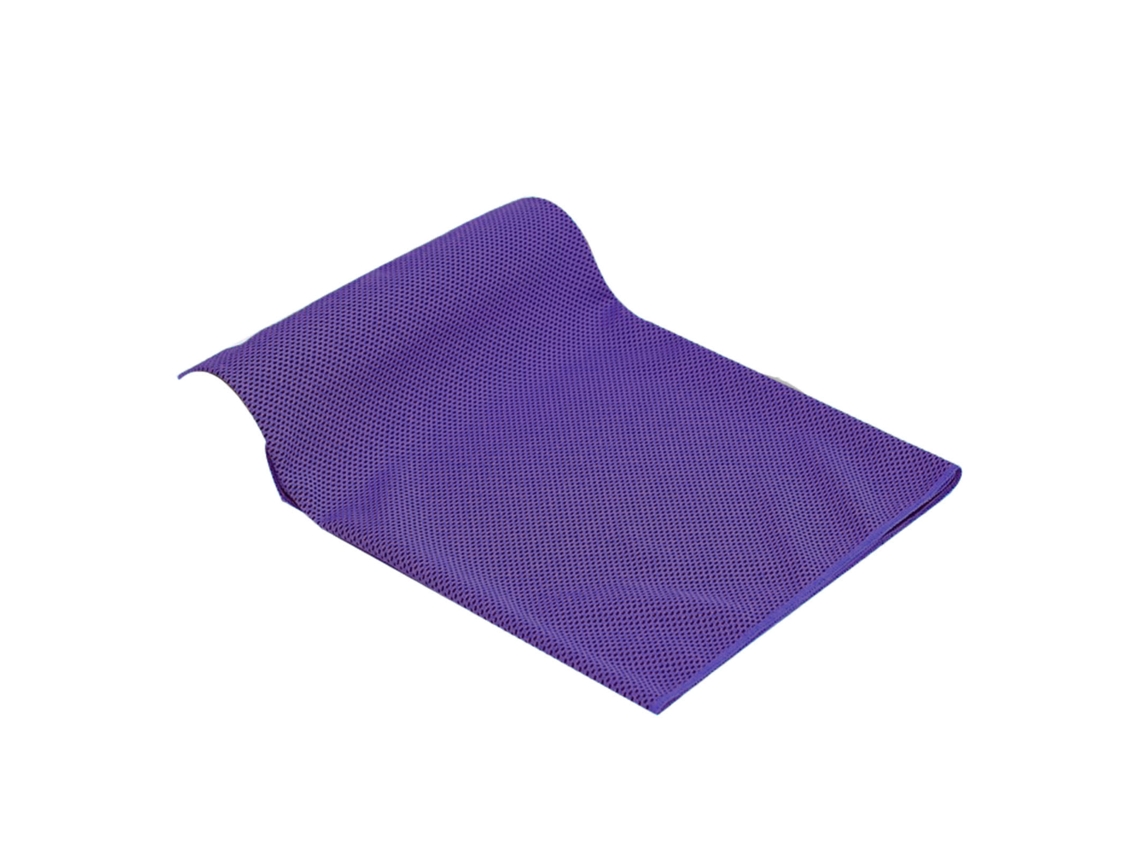 2026-toalla Fría Antideslizante Ligera Suave Transpirable Para Yoga Deporte Correr Gimnasio Fitness Morado 30x80cm