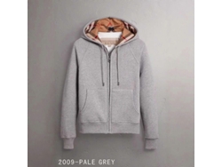 Sudadera Con Capucha De Mujer Estilo Casual Coreano-japonés Tela Algodón Romano Gris Plata Tallas S-xxl Cremallera Xl Gris Plata