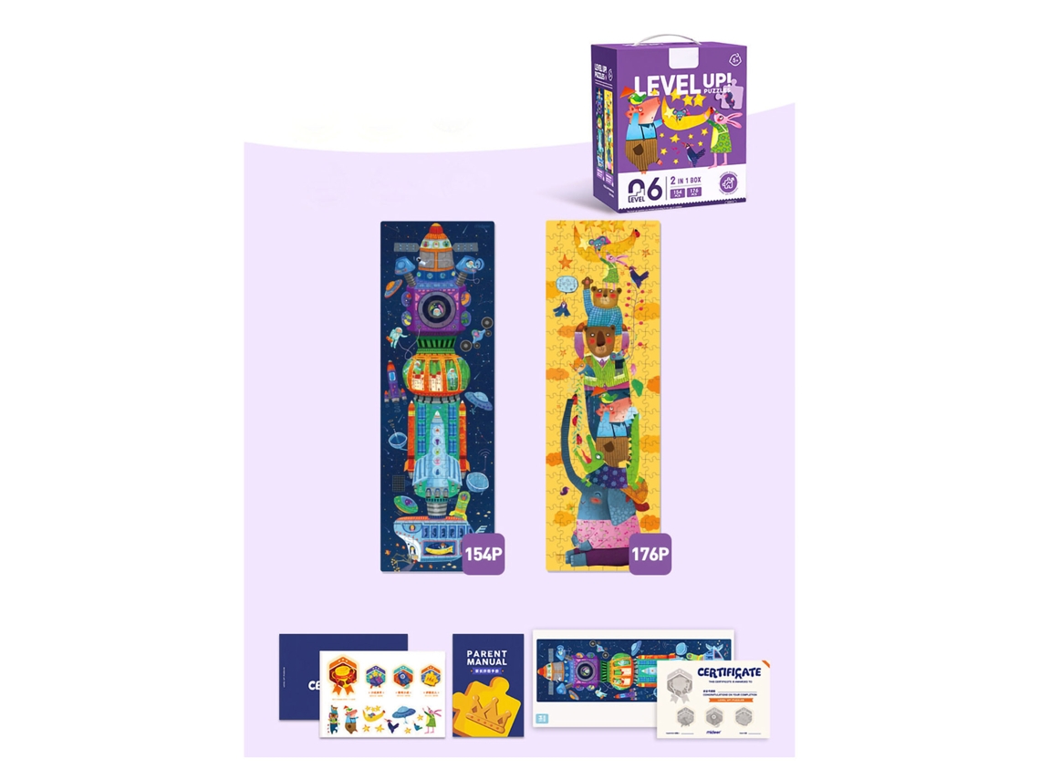 -puzzles De Rompecabezas Para Niños Juguetes Educativos Fase 6 Entrenamiento De Pensamiento Lógico Y Habilidades Manuales Md3108