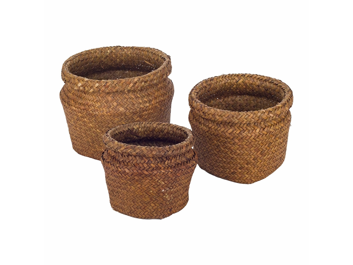 Juego de Cestas SIGNES GRIMALT Fibra 22 x 17 x 22 cm
