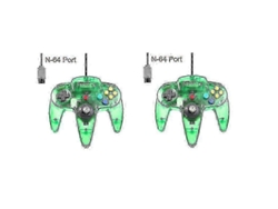 Paquete De 2 Mandos Clásicos Con Cable Para N64, Juegos Retro De 64 Bits, Joystick De Repuesto