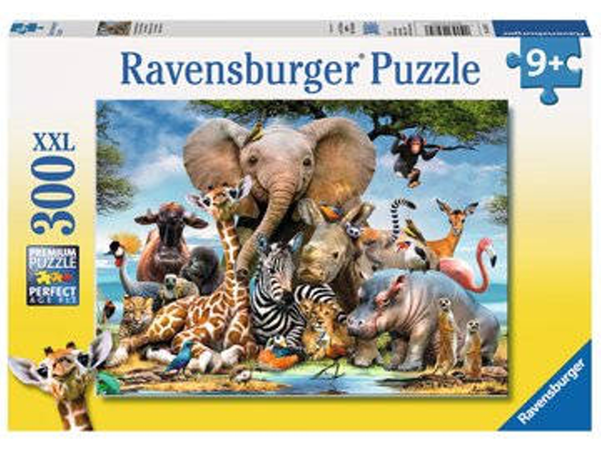 Puzzle RAVENSBURGUER Amigos Africanos (300 Piezas)