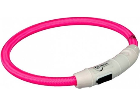 Collar para Perros TRIXIE Flash Light Usb Rosa (Xs-S)