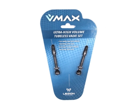 Válvulas V-Max Tubeless Presta 57.5 Mm 2 Unidades Azullegion