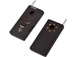 Cámara oculta inalámbrica GSM - Buscador de errores Dispositivo de audio GPS - Lente RF - CC308 Rastreador de spyware Negro YIZHOOD