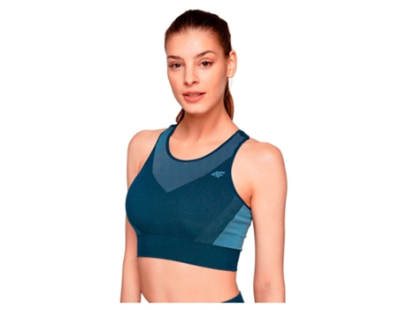 Top de Mujer para Deporte 4F Sutiãs Azul (2XS/XS)