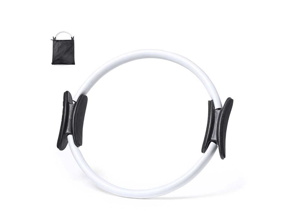 Aro de ejercicios Turkol con revestimiento de EVA de 40 cm. Asas ergonómicas. Incluye funda.